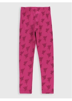 Coccodrillo Legginsy ZC2122101MAK Różowy Slim Fit ze sklepu MODIVO w kategorii Spodnie dziewczęce - zdjęcie 168420390