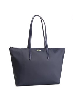 Lacoste Torebka L Shopping Bag NF1888PO Granatowy ze sklepu MODIVO w kategorii Torby Shopper bag - zdjęcie 168420453