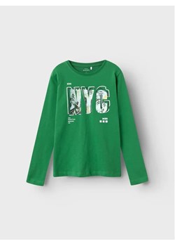 NAME IT Bluzka 13218796 Zielony Regular Fit ze sklepu MODIVO w kategorii T-shirty chłopięce - zdjęcie 168420731