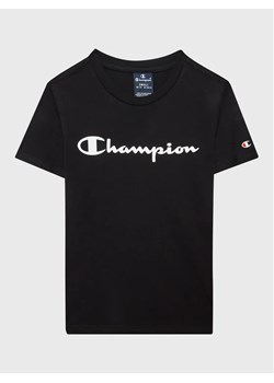 Champion T-Shirt 306285 Czarny Regular Fit ze sklepu MODIVO w kategorii T-shirty chłopięce - zdjęcie 168420754