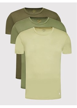 Polo Ralph Lauren Komplet 3 t-shirtów 714830304013 Zielony Regular Fit ze sklepu MODIVO w kategorii T-shirty męskie - zdjęcie 168421052