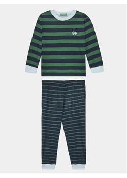 United Colors Of Benetton Piżama 3ZTH0P04W Granatowy Regular Fit ze sklepu MODIVO w kategorii Piżamy dziecięce - zdjęcie 168421444