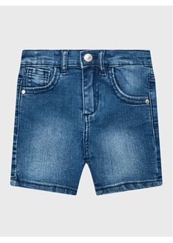 Guess Szorty jeansowe K0BD05 D4H20 Niebieski Regular Fit ze sklepu MODIVO w kategorii Spodenki chłopięce - zdjęcie 168421561