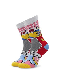 Curator Socks Skarpety wysokie unisex Pop Art Kolorowy ze sklepu MODIVO w kategorii Skarpetki damskie - zdjęcie 168422790