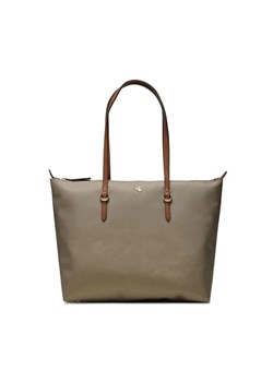 Lauren Ralph Lauren Torebka 431916737003 Brązowy ze sklepu MODIVO w kategorii Torby Shopper bag - zdjęcie 168423294