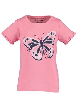 Blue Seven T-Shirt 702274 X Różowy Regular Fit ze sklepu MODIVO w kategorii Bluzki dziewczęce - zdjęcie 168423521