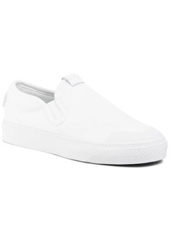 adidas Sneakersy Nizza Slip On EF1185 Biały ze sklepu MODIVO w kategorii Trampki damskie - zdjęcie 168423651