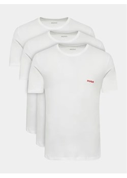 Hugo Komplet 3 t-shirtów 50493972 Biały Regular Fit ze sklepu MODIVO w kategorii T-shirty męskie - zdjęcie 168424153