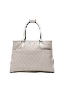 Guess Torebka Jesco (B8) Travel TWB838 99190 Beżowy ze sklepu MODIVO w kategorii Torby Shopper bag - zdjęcie 168424613