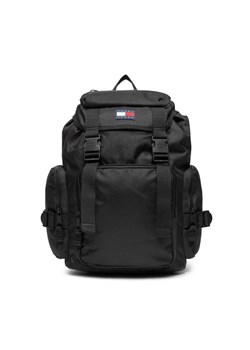 Tommy Jeans Plecak Tjm Off Duty Flap Backpack AM0AM11951 Czarny ze sklepu MODIVO w kategorii Plecaki - zdjęcie 168426154