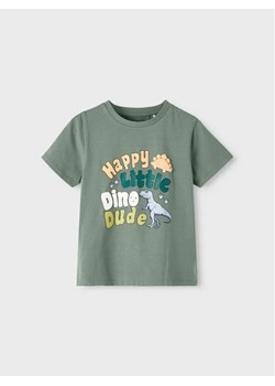NAME IT T-Shirt 13213254 Zielony Regular Fit ze sklepu MODIVO w kategorii T-shirty chłopięce - zdjęcie 168426354
