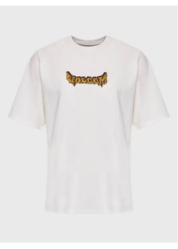 Volcom T-Shirt Voltrip B3512312 Biały Regular Fit ze sklepu MODIVO w kategorii Bluzki damskie - zdjęcie 168426872