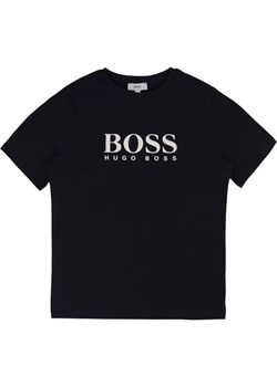 Boss T-Shirt J25P13 S Granatowy Regular Fit ze sklepu MODIVO w kategorii T-shirty chłopięce - zdjęcie 168427071