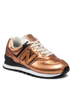 New Balance Sneakersy WL574PX2 Miedziany ze sklepu MODIVO w kategorii Buty sportowe damskie - zdjęcie 168427603