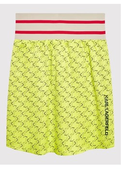 Karl Lagerfeld Kids Spódnica Z13084 S Zielony Regular Fit ze sklepu MODIVO w kategorii Spódnice dziewczęce - zdjęcie 168428750
