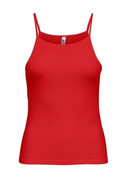 JDY Top 15251304 Czerwony Slim Fit ze sklepu MODIVO w kategorii Bluzki damskie - zdjęcie 168434201