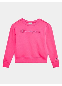 Champion Bluza 404628 Różowy Regular Fit ze sklepu MODIVO w kategorii Bluzy dziewczęce - zdjęcie 168434563