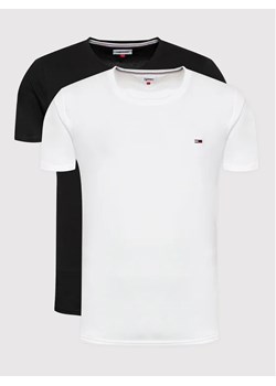 Tommy Jeans Komplet 2 t-shirtów DM0DM15381 Kolorowy Slim Fit ze sklepu MODIVO w kategorii T-shirty męskie - zdjęcie 168434811