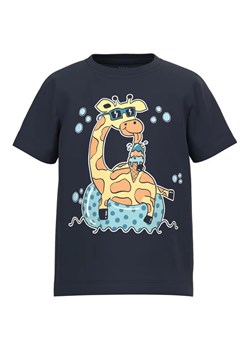 NAME IT T-Shirt 13216955 Granatowy Regular Fit ze sklepu MODIVO w kategorii T-shirty chłopięce - zdjęcie 168438700