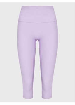 Glamorous Legginsy YG0037B Fioletowy Slim Fit ze sklepu MODIVO w kategorii Spodnie damskie - zdjęcie 168438843