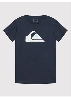 Quiksilver T-Shirt Comp Logo EQBZT04369 Granatowy Regular Fit ze sklepu MODIVO w kategorii T-shirty męskie - zdjęcie 168439503