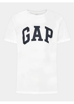 Gap T-Shirt 550338-06 Biały Regular Fit ze sklepu MODIVO w kategorii T-shirty męskie - zdjęcie 168439864