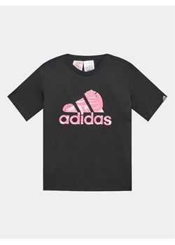 adidas T-Shirt HR8148 Czarny ze sklepu MODIVO w kategorii T-shirty chłopięce - zdjęcie 168440311