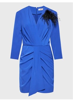 Kontatto Sukienka koktajlowa NO7029 Niebieski Regular Fit ze sklepu MODIVO w kategorii Sukienki - zdjęcie 168441464