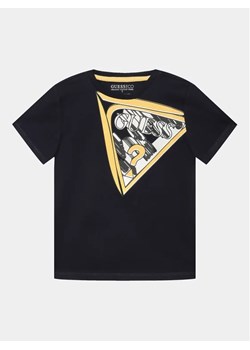 Guess T-Shirt L3BI03 I3Z14 Granatowy Regular Fit ze sklepu MODIVO w kategorii T-shirty chłopięce - zdjęcie 168444804