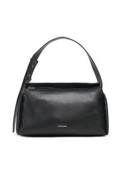 Calvin Klein Torebka Elevated Soft Shoulder Bag Sm K60K610756 Czarny ze sklepu MODIVO w kategorii Torby Shopper bag - zdjęcie 168446952
