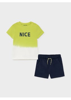 Mayoral Komplet t-shirt i szorty sportowe 1669 Kolorowy Regular Fit ze sklepu MODIVO w kategorii Komplety niemowlęce - zdjęcie 168448440