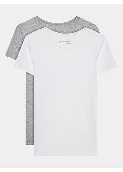 United Colors Of Benetton Komplet 2 t-shirtów 3OP80M018 Szary Regular Fit ze sklepu MODIVO w kategorii Bluzki dziewczęce - zdjęcie 168448802