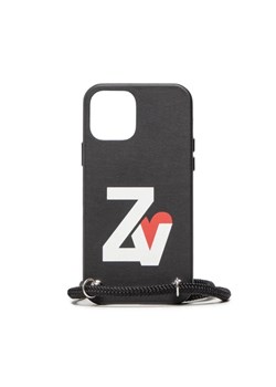 Zadig&Voltaire Etui na telefon OWSA00046 Czarny ze sklepu MODIVO w kategorii Etui - zdjęcie 168450001