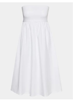 Gina Tricot Sukienka codzienna 19565 Biały Regular Fit ze sklepu MODIVO w kategorii Sukienki - zdjęcie 168450781