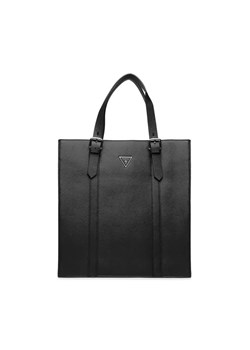 Guess Torba Certosa Saffiano Smart HMECSA P3134 Czarny ze sklepu MODIVO w kategorii Torby Shopper bag - zdjęcie 168451361