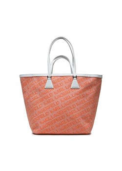 KARL LAGERFELD Torebka 231W3027 Pomarańczowy ze sklepu MODIVO w kategorii Torby Shopper bag - zdjęcie 168452571