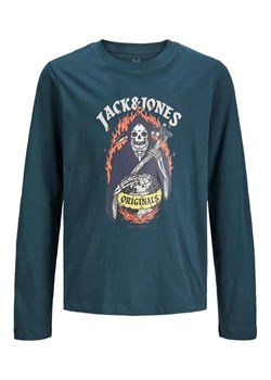 Jack&Jones Junior Bluzka 12247588 Zielony Standard Fit ze sklepu MODIVO w kategorii T-shirty chłopięce - zdjęcie 168452791