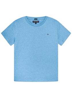 Tommy Hilfiger T-Shirt Basic Cn Knit S KB0KB04140 D Niebieski Regular Fit ze sklepu MODIVO w kategorii T-shirty chłopięce - zdjęcie 168454470