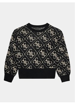 Guess Sweter J3BR04 Z39N0 Czarny Relaxed Fit ze sklepu MODIVO w kategorii Swetry chłopięce - zdjęcie 168457750