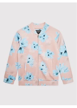 Guess Bluza J2YQ05 KAZQ0 Różowy Regular Fit ze sklepu MODIVO w kategorii Bluzy dziewczęce - zdjęcie 168459060