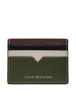 Tommy Hilfiger Etui na karty kredytowe Th Modern Lather Cc Holder AM0AM10994 Khaki ze sklepu MODIVO w kategorii Etui - zdjęcie 168459880