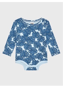 Cotton On Kids Body dziecięce 791729 Niebieski Regular Fit ze sklepu MODIVO w kategorii Body niemowlęce - zdjęcie 168460320