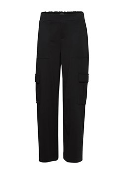 ICHI Spodnie materiałowe 20120199 Czarny Regular Fit ze sklepu MODIVO w kategorii Spodnie damskie - zdjęcie 168461870