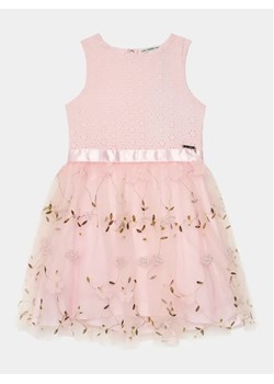 Guess Sukienka codzienna J4RK15 WELJ0 Różowy Regular Fit ze sklepu MODIVO w kategorii Sukienki dziewczęce - zdjęcie 168463791