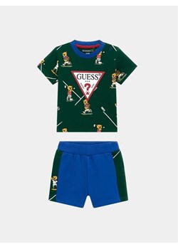 Guess Komplet t-shirt i szorty sportowe I4RG06 K8HM3 Kolorowy Regular Fit ze sklepu MODIVO w kategorii Komplety niemowlęce - zdjęcie 168464040