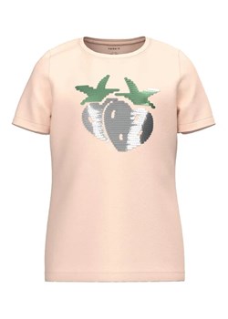 NAME IT T-Shirt 13214937 Różowy Regular Fit ze sklepu MODIVO w kategorii Bluzki dziewczęce - zdjęcie 168465203
