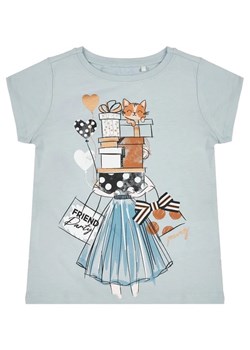 Primigi T-Shirt Feel Chic Today 45222506 Niebieski Regular Fit ze sklepu MODIVO w kategorii Bluzki dziewczęce - zdjęcie 168465381