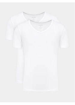 Seidensticker Komplet 2 t-shirtów 12.200014 Biały Slim Fit ze sklepu MODIVO w kategorii T-shirty męskie - zdjęcie 168467930