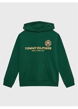 Tommy Hilfiger Bluza KB0KB07954 D Zielony Regular Fit ze sklepu MODIVO w kategorii Bluzy chłopięce - zdjęcie 168468424