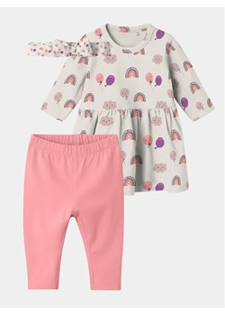 NAME IT Komplet sukienka i legginsy Vandora 13230046 Kolorowy Regular Fit ze sklepu MODIVO w kategorii Komplety niemowlęce - zdjęcie 168470393